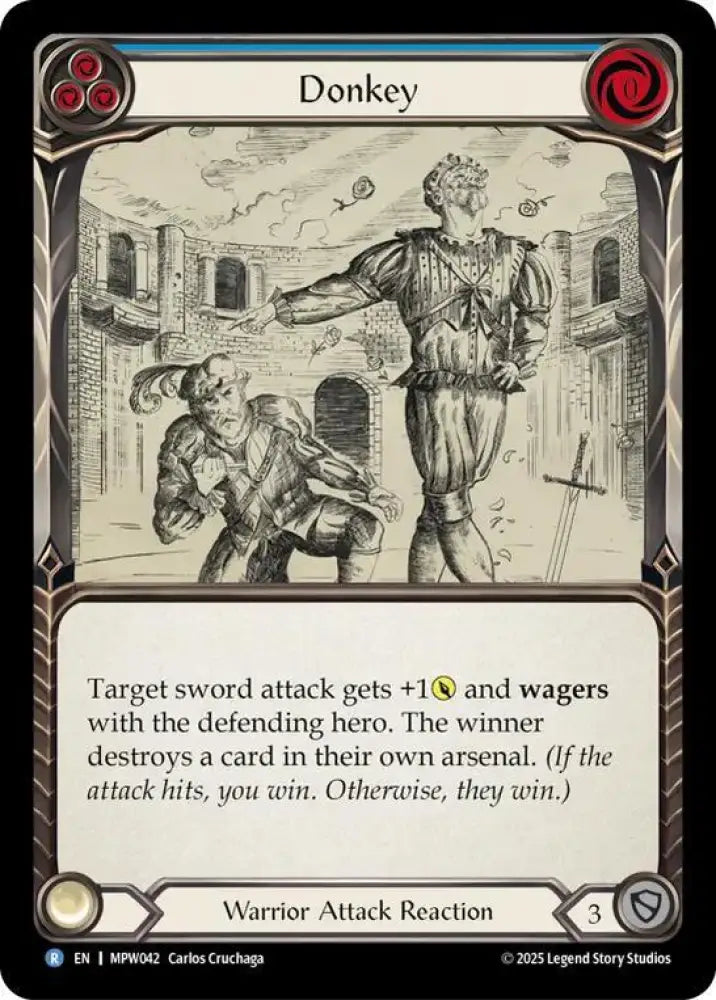 Donkey (Blue) (MPW042) [Mastery Pack Warrior]