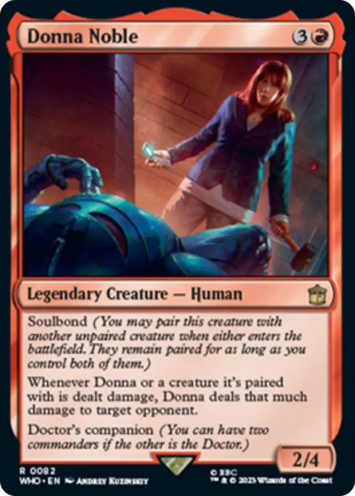 Donna Noble [Doctor Who] - MTG Single
