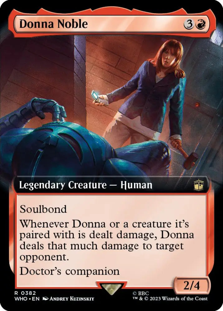 Donna Noble (Extended Art) [Doctor Who] - MTG Single