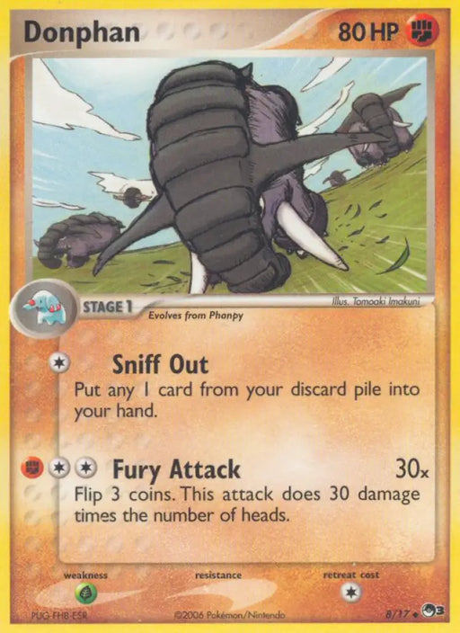 Donphan (8/17) [POP Series 3] - Pokemon Single