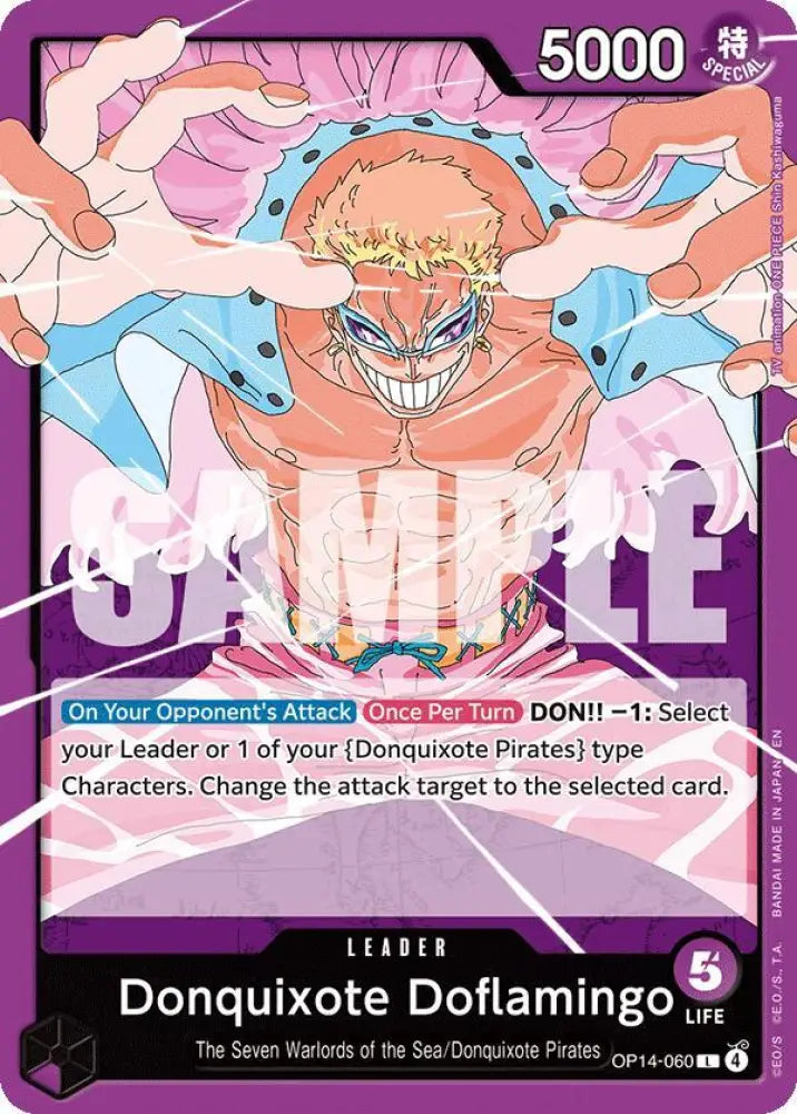 Donquixote Doflamingo - OP14-060 [The Azure Sea's Seven]