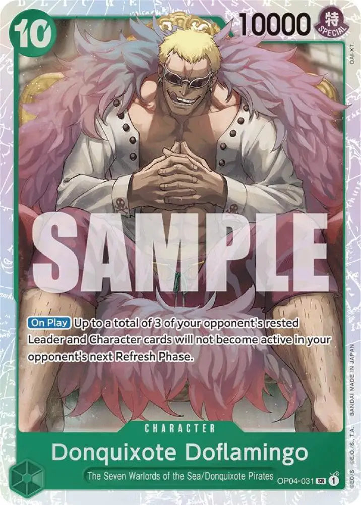 Donquixote Doflamingo (Reprint) (OP04-031) [Premium Booster -The Best-]