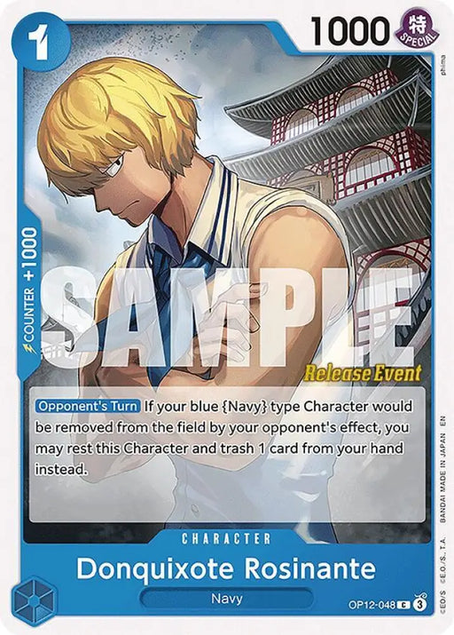 Donquixote Rosinante (048) (OP12-048) [Legacy of the Master Release Event Cards]