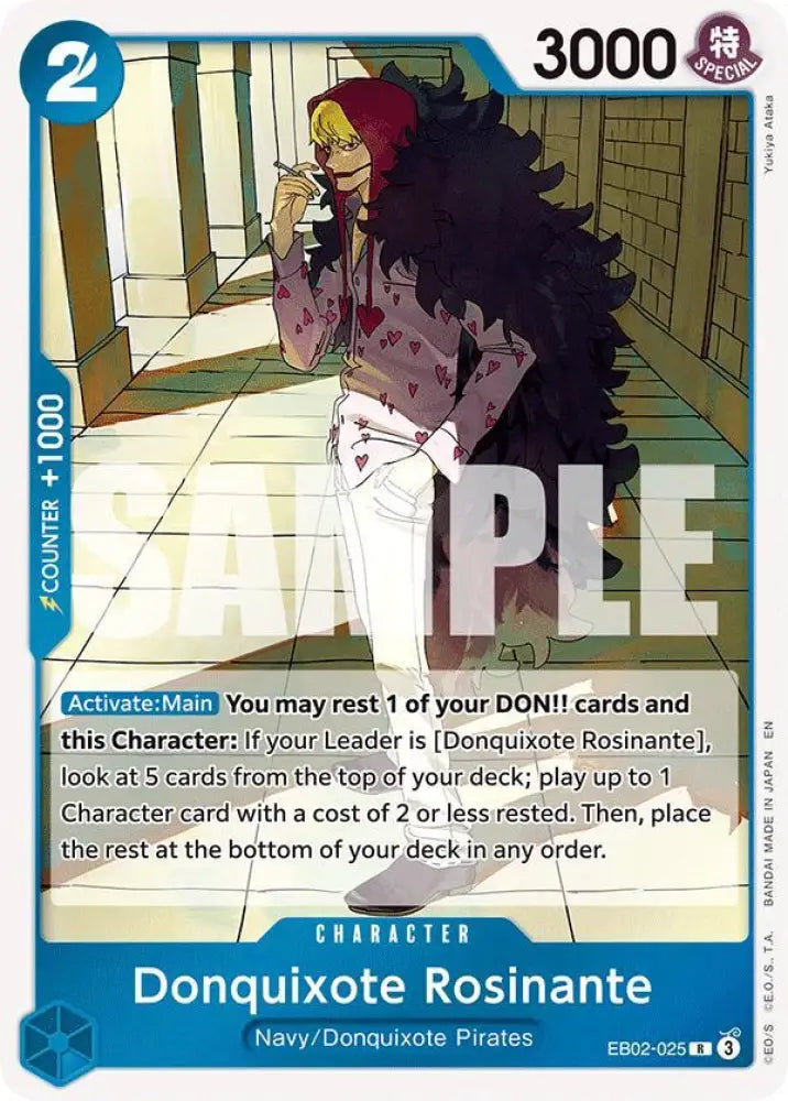 Donquixote Rosinante (EB02-025) [Extra Booster: Anime 25th Collection]