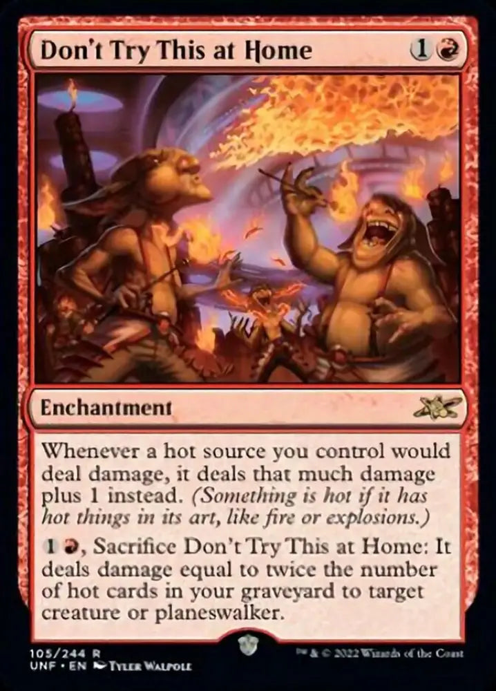 Don’t Try This at Home [Unfinity] - MTG Single