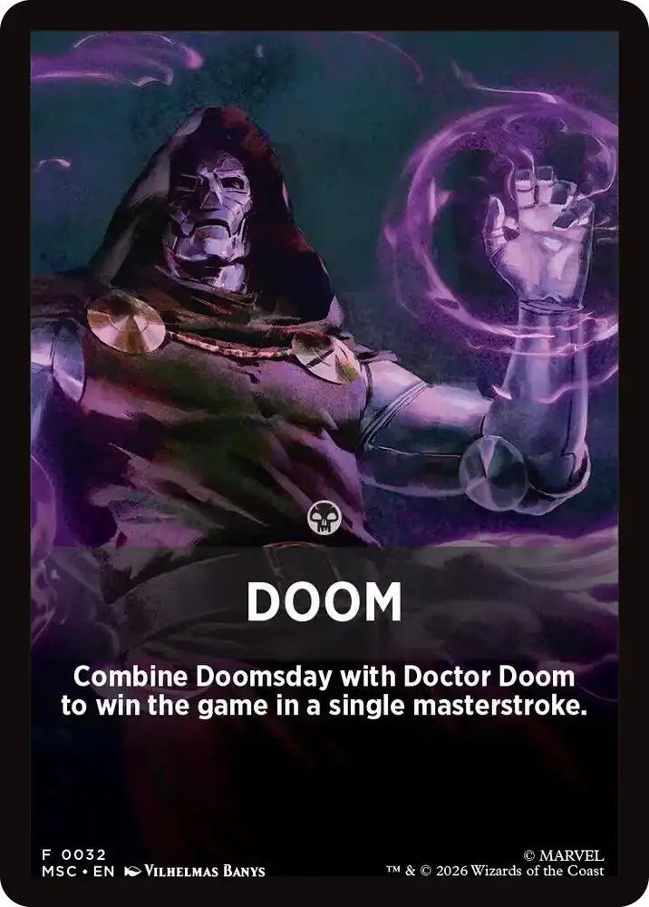 Doom Theme Card (32) [Marvel Super Heroes Commander]