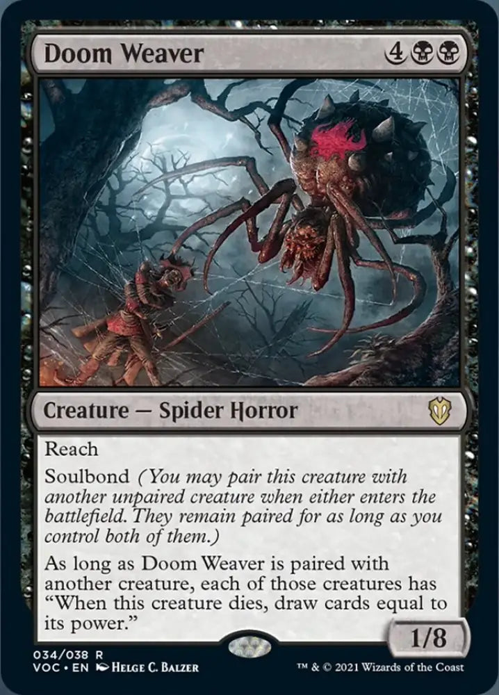 Doom Weaver [Innistrad: Crimson Vow Commander] - MTG Single