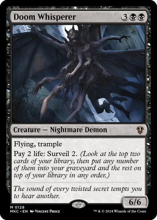 Doom Whisperer [Murders at Karlov Manor Commander] - MTG Single