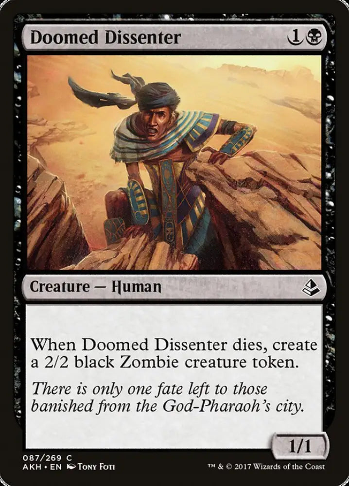 Doomed Dissenter [Amonkhet] - MTG Single