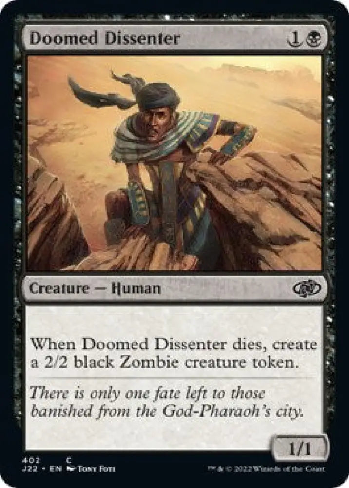 Doomed Dissenter [Jumpstart 2022] - MTG Single