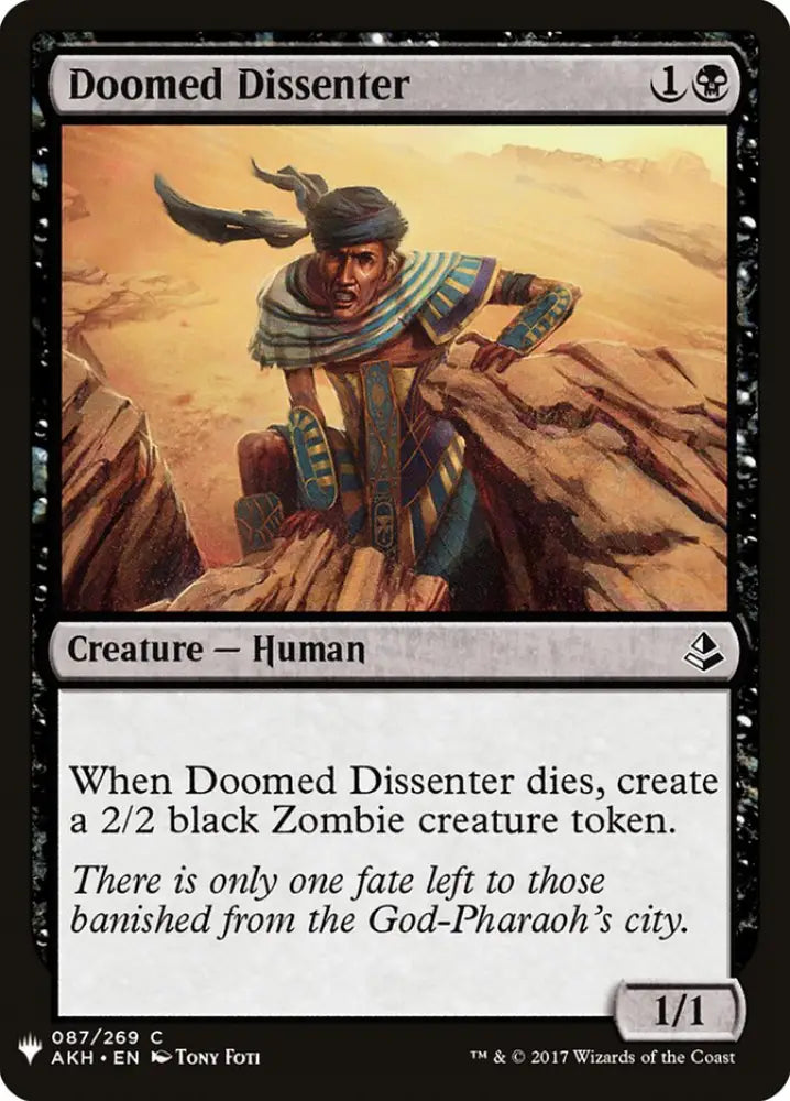 Doomed Dissenter [Mystery Booster] - MTG Single