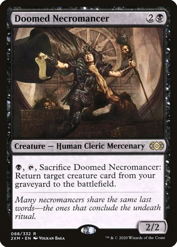 Doomed Necromancer [Double Masters] - MTG Single
