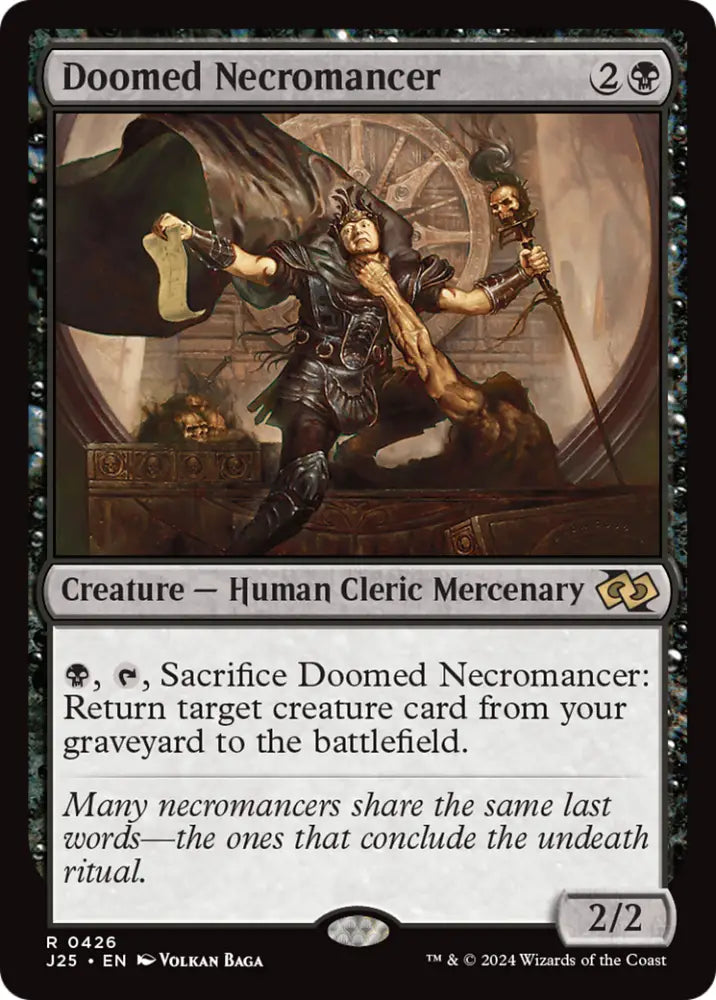 Doomed Necromancer [Foundations Jumpstart] - MTG Single