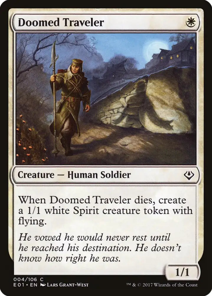 Doomed Traveler [Archenemy: Nicol Bolas] - MTG Single