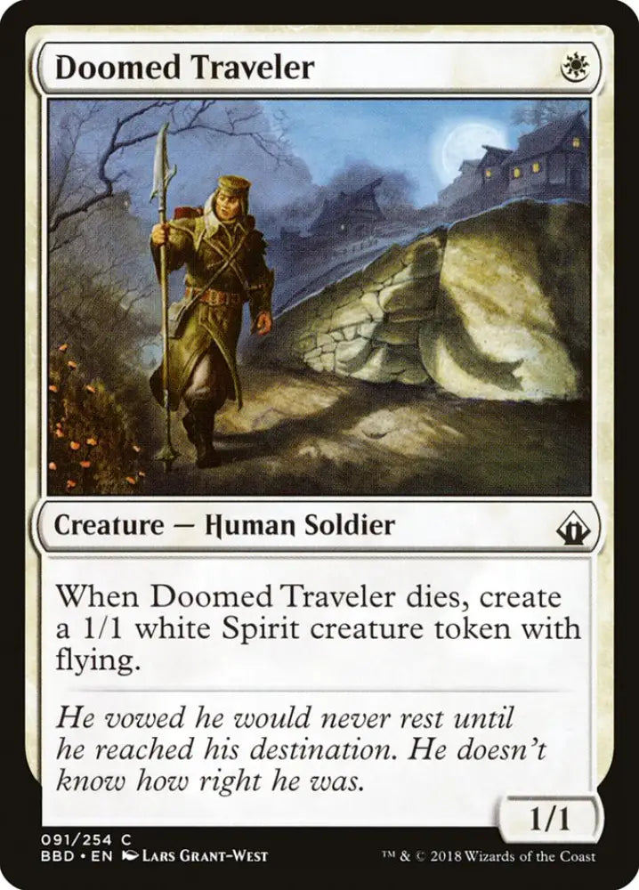 Doomed Traveler [Battlebond] - MTG Single