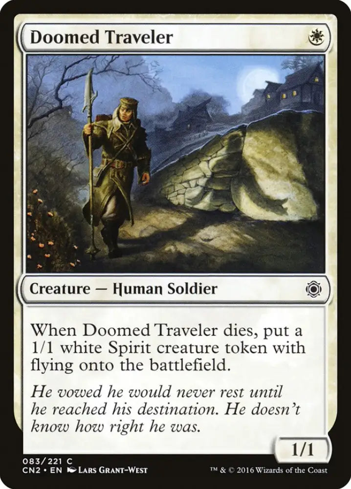 Doomed Traveler [Conspiracy: Take the Crown] - MTG Single