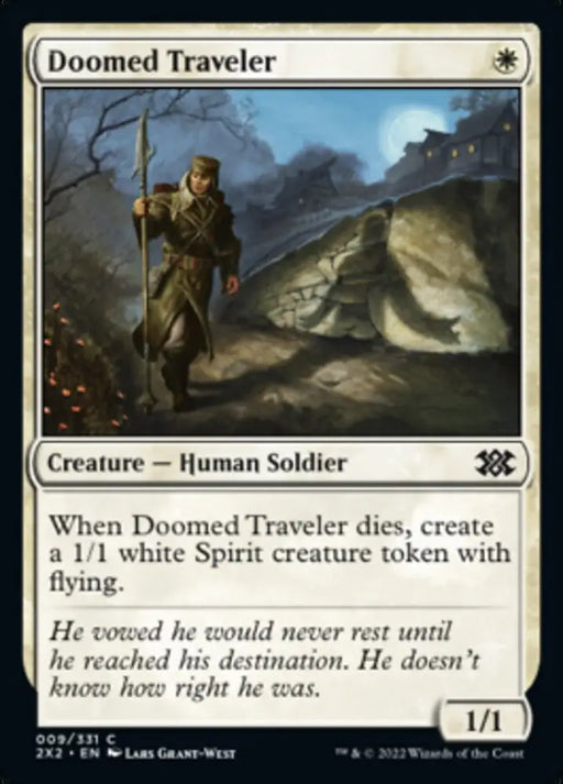 Doomed Traveler [Double Masters 2022] - MTG Single
