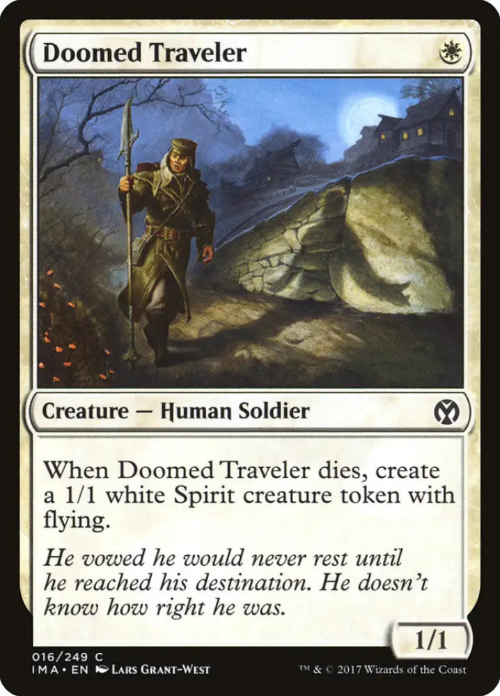 Doomed Traveler [Iconic Masters] - MTG Single