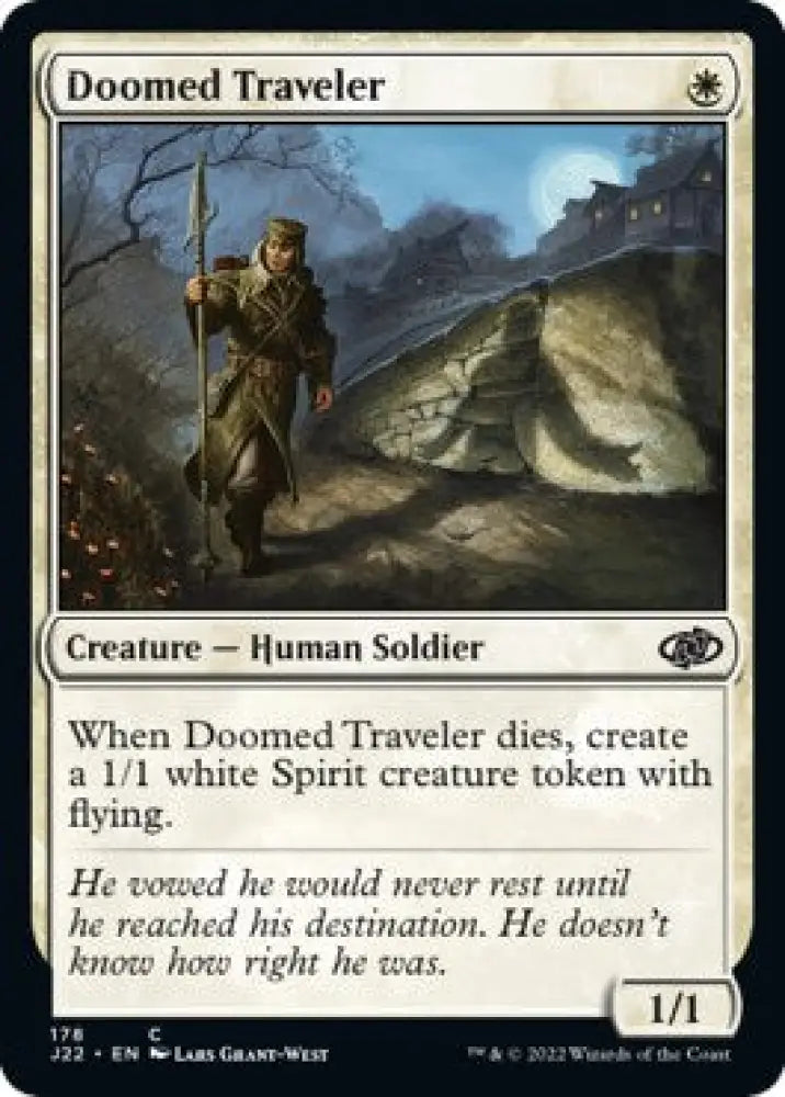 Doomed Traveler [Jumpstart 2022] - MTG Single