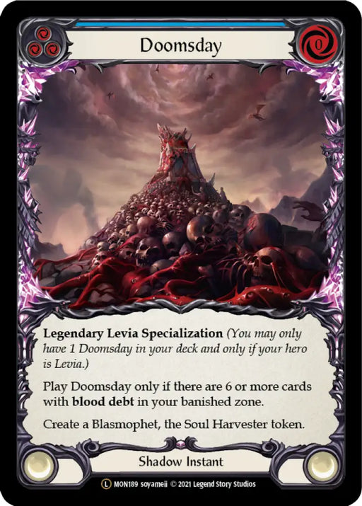 Doomsday [Monarch Unlimited] Unlimited Rainbow Foil - Flesh And Blood Single