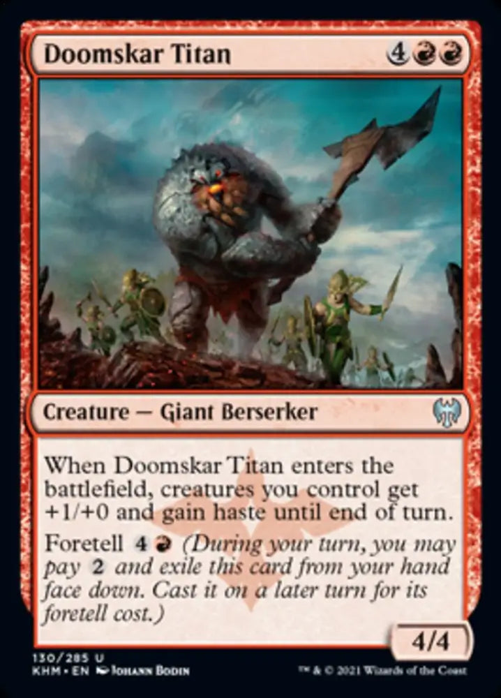 Doomskar Titan [Kaldheim] - MTG Single