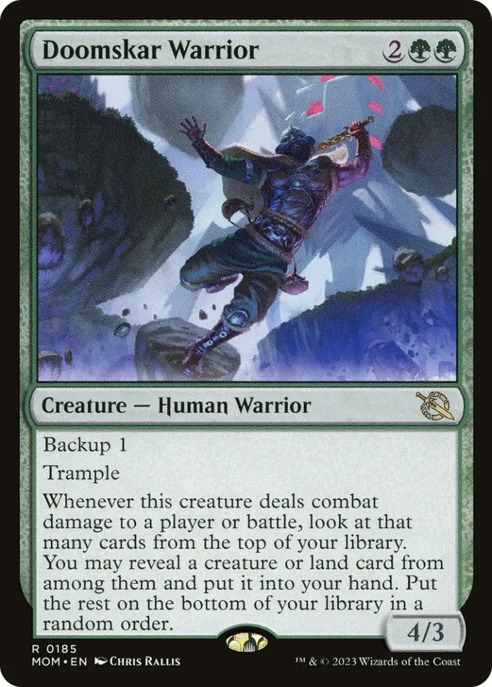 Doomskar Warrior [March of the Machine] - MTG Single