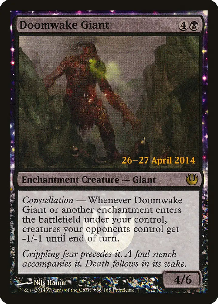 Doomwake Giant [Journey into Nyx Prerelease Promos] - MTG Single
