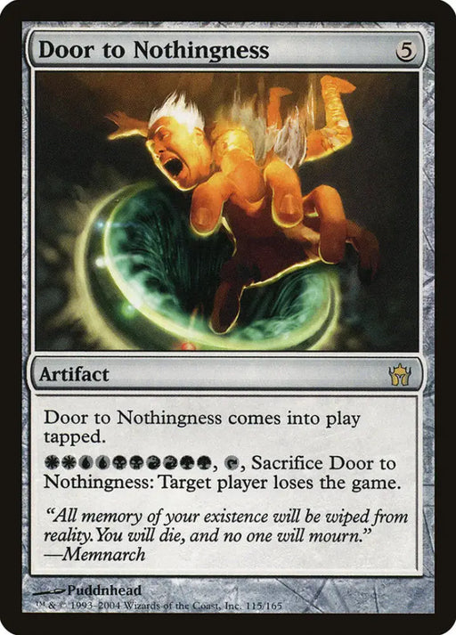 Door to Nothingness [Fifth Dawn] - MTG Single