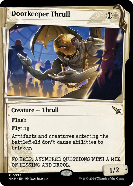 Doorkeeper Thrull (Showcase) [Murders at Karlov Manor] - MTG Single