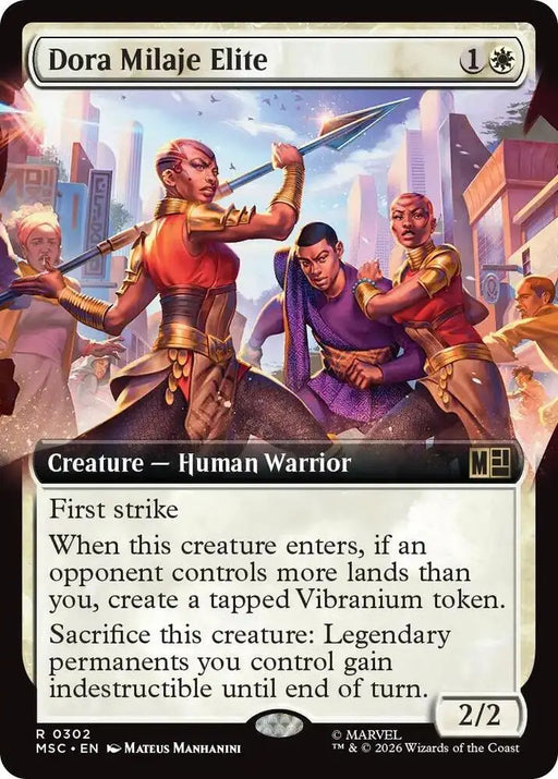 Dora Milaje Elite (Extended Art) (302) [Marvel Super Heroes Commander]