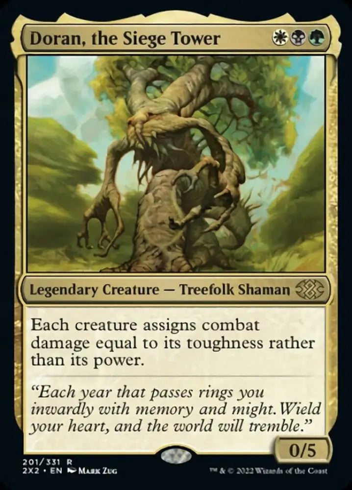 Doran the Siege Tower [Double Masters 2022] - MTG Single