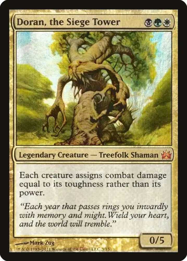Doran the Siege Tower [From the Vault: Legends] - MTG Single