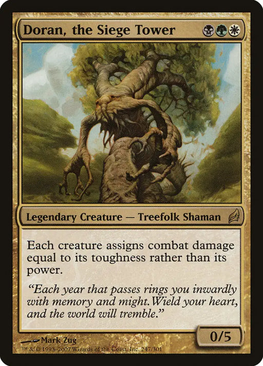 Doran the Siege Tower [Lorwyn] - MTG Single