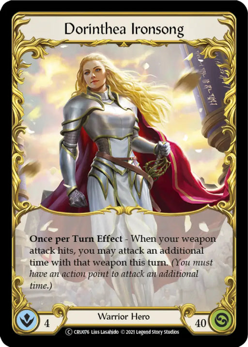 Dorinthea Ironsong [Crucible of War Unlimited] Unlimited Normal - Flesh And Blood Single