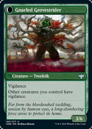 Dormant Grove // Gnarled Grovestrider [Innistrad: Crimson Vow] - MTG Single