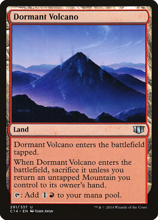 Dormant Volcano [Commander 2014] - MTG Single