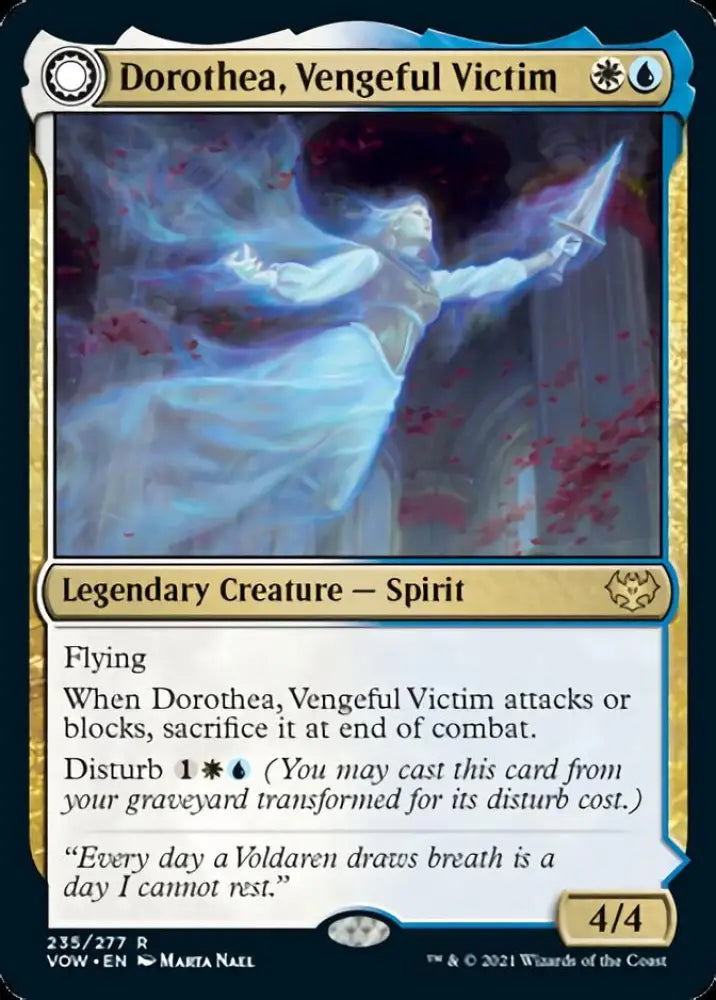 Dorothea Vengeful Victim // Dorothea’s Retribution [Innistrad: Crimson Vow] - MTG Single