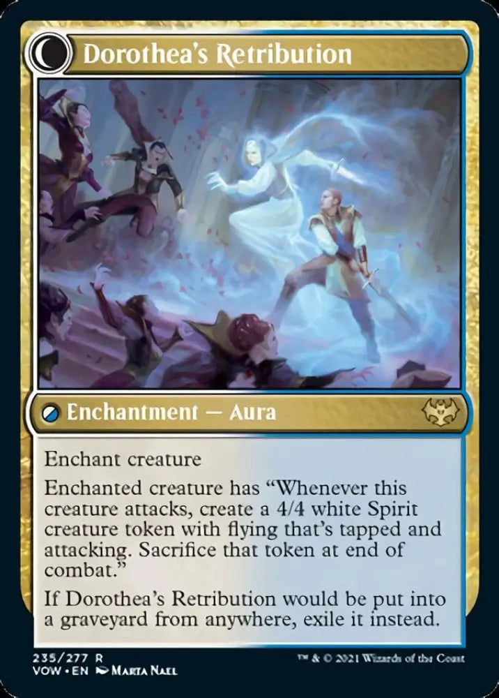 Dorothea Vengeful Victim // Dorothea’s Retribution [Innistrad: Crimson Vow] - MTG Single