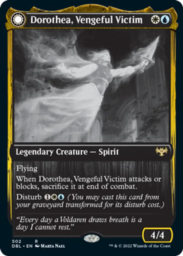 Dorothea Vengeful Victim // Dorothea’s Retribution [Innistrad: Double Feature] - MTG Single