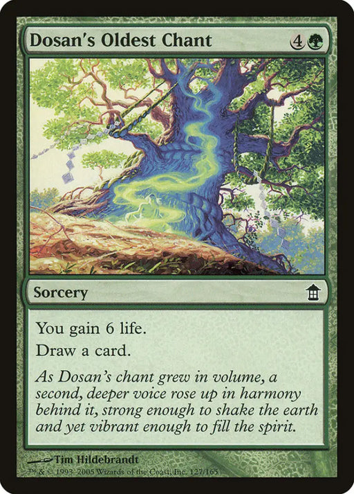 Dosan’s Oldest Chant [Saviors of Kamigawa] - MTG Single