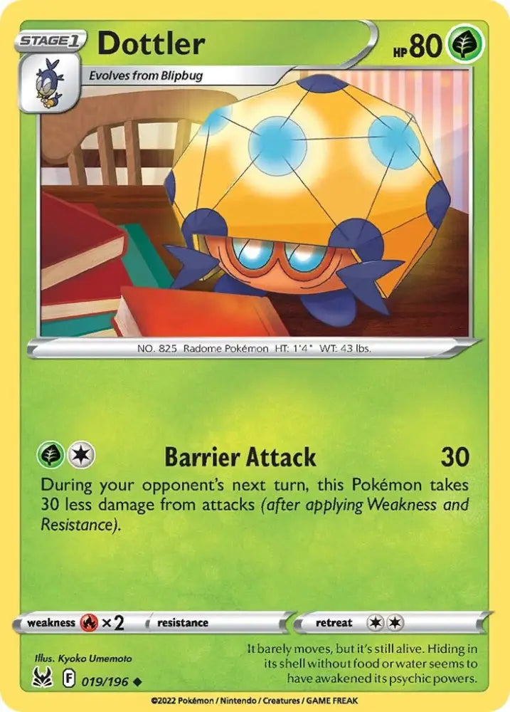 Dottler (019/196) [Sword & Shield: Lost Origin] - Pokemon Single