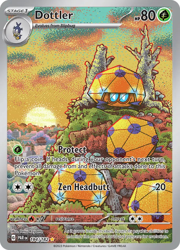 Dottler (184/182) [Scarlet & Violet: Paradox Rift] - Pokemon Single