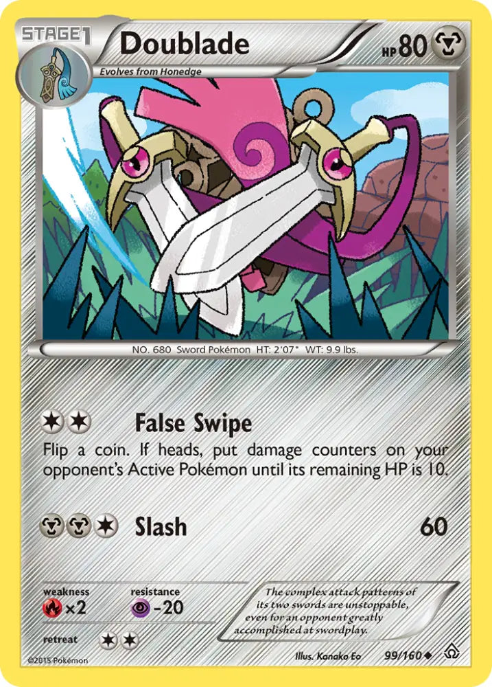 Doublade (99/160) [XY: Primal Clash] - Pokemon Single
