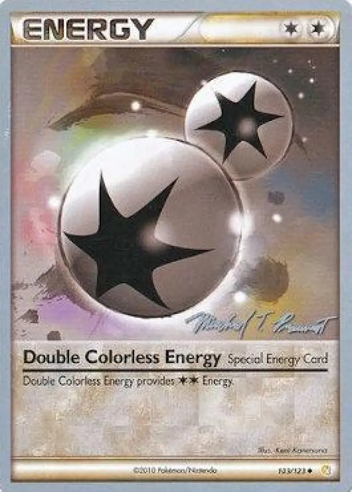 Double Colorless Energy (103/123) (Boltevoir - Michael Pramawat) [World Championships 2010] - Pokemon Single