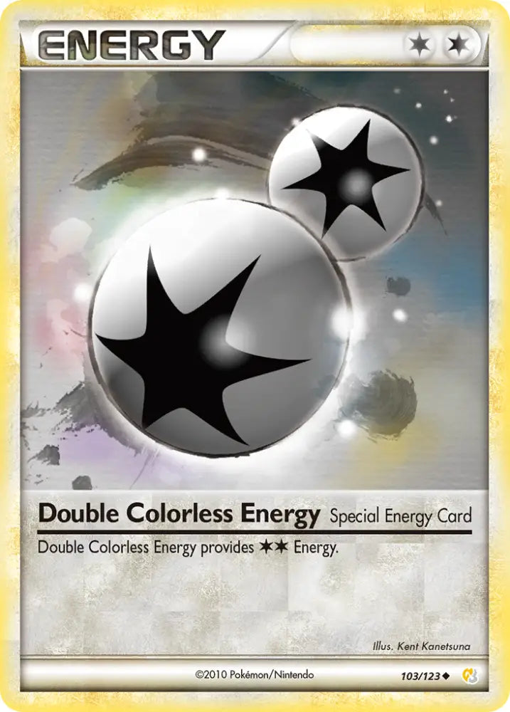 Double Colorless Energy (103/123) [HeartGold & SoulSilver: Base Set] - Pokemon Single