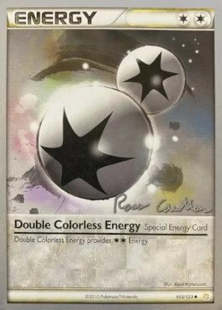 Double Colorless Energy (103/123) (The Truth - Ross Cawthon) [World Championships 2011] - Pokemon Single
