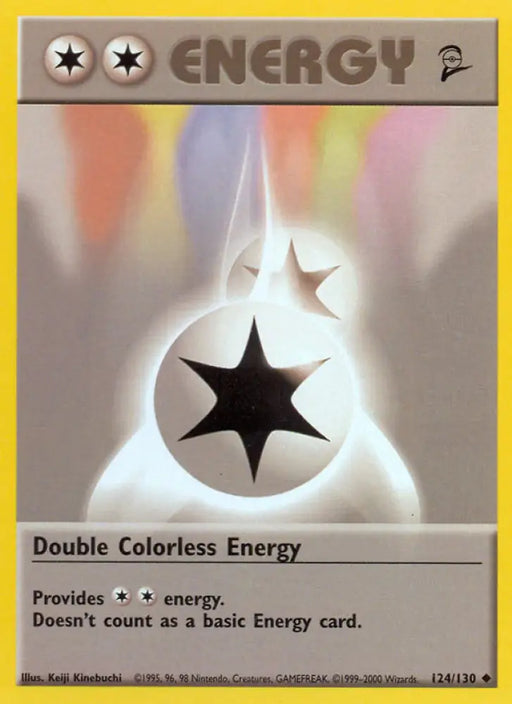 Double Colorless Energy (124/130) [Base Set 2] - Pokemon Single