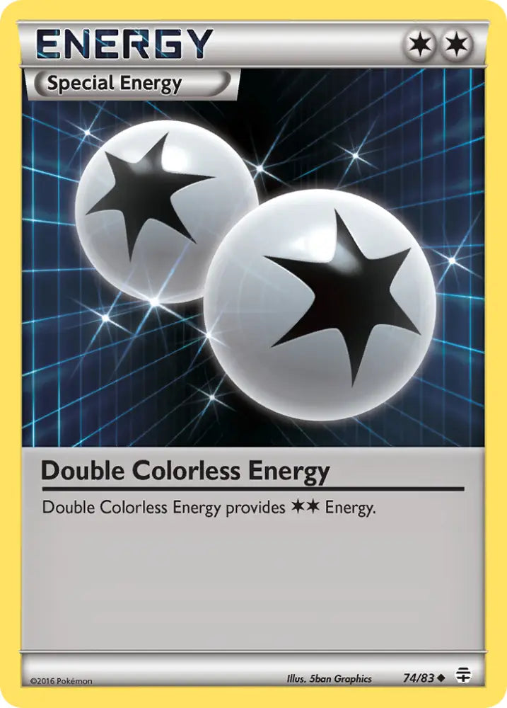 Double Colorless Energy (74/83) [XY: Generations] - Pokemon Single