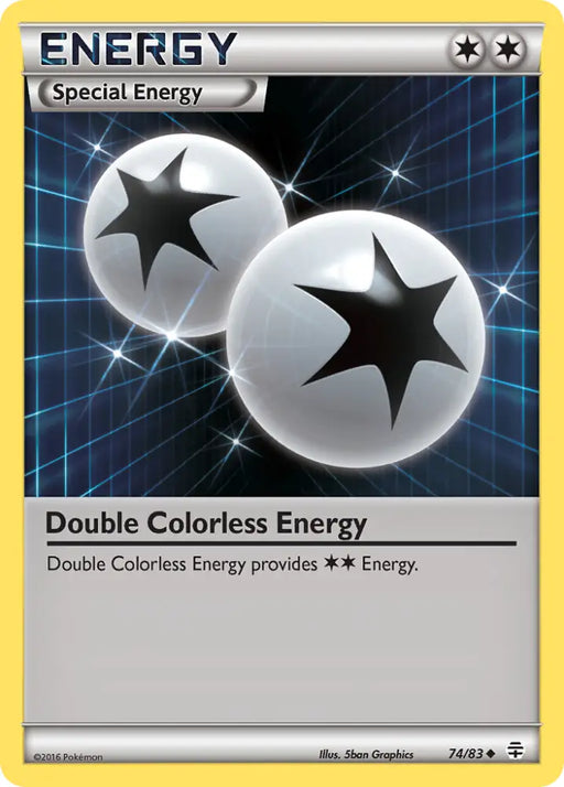 Double Colorless Energy (74/83) [XY: Generations] - Pokemon Single