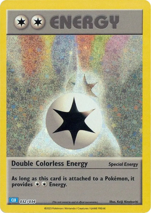 Double Colorless Energy (CLB) [Trading Card Game Classic] - Pokemon Single